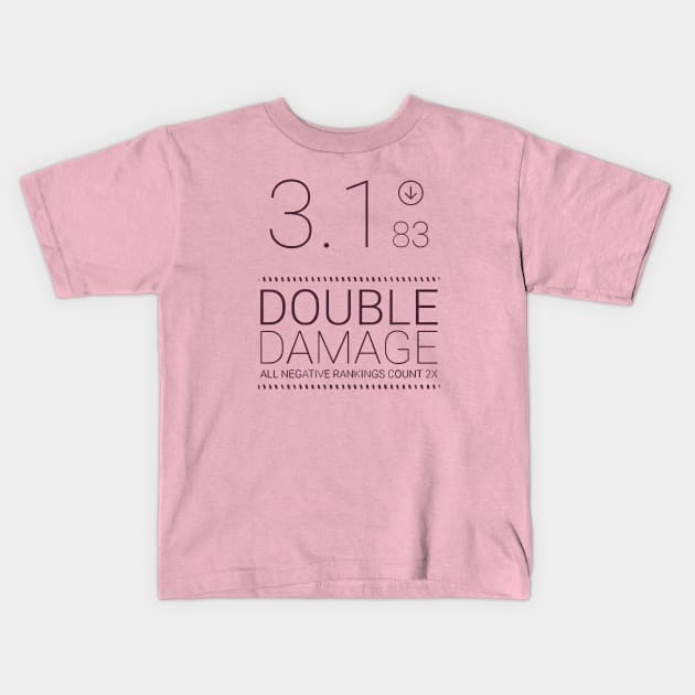 Double damage Kids T-Shirt by Princifer